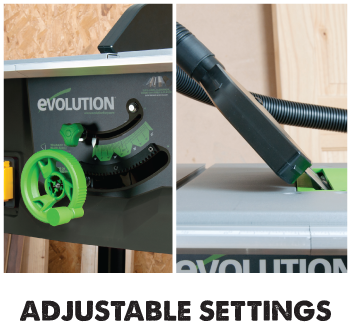 Adjustable settings