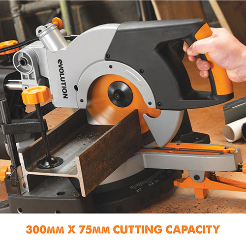 300mm x 75mm Cutting Capacity