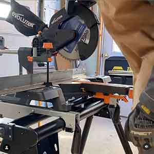 Evolution Power Tools Universal Miter Saw Stand EVOMS1 - Acme Tools